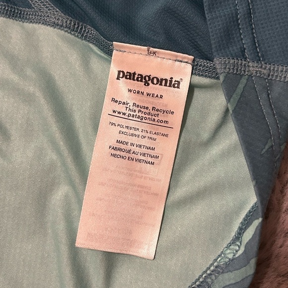 Patagonia Lightweight Quarter Zip Geometric Jacket - M - Picture 10 of 12